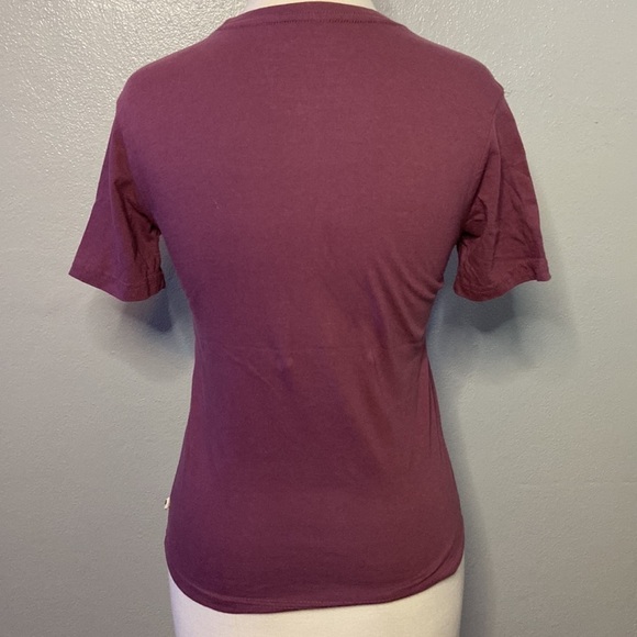 Lucky Brand Cotton Tee Shirt Purple S - Picture 3 of 4
